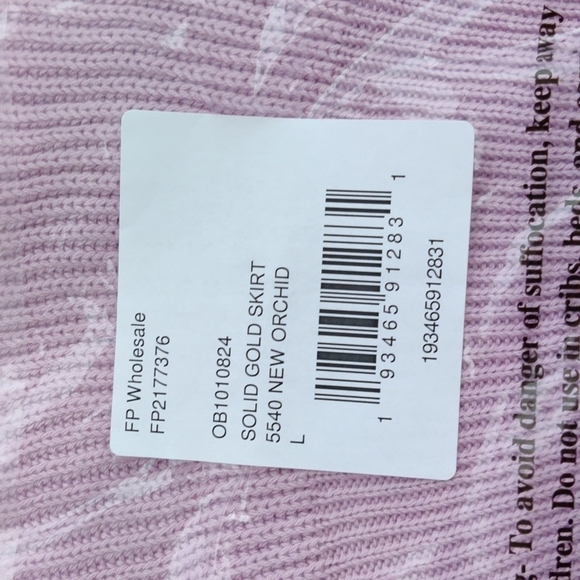 NEW $60 Free People Solid Gold Sweater Skirt - Picture 10 of 16